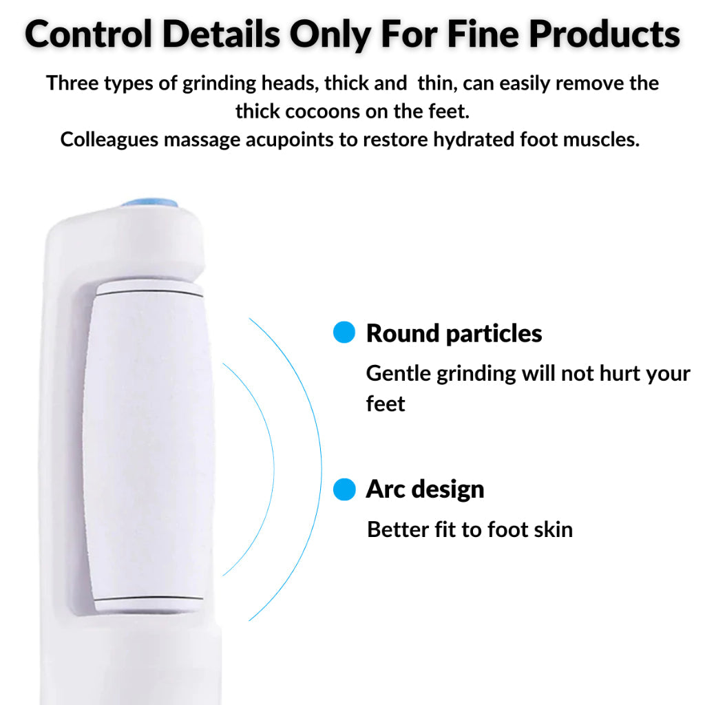 Electric Callus Remover Portable Foot File Pedicure Tools Electric Grinder Rechargeable Foot Care Penggelek Kaki