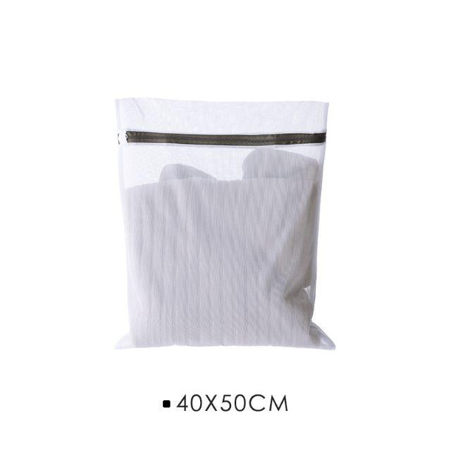 C&C Laundry Bag Set Thick Fine Mesh Washing Machine Bag Zipper Net Travel Bag Wash Pouch Clothes Bra Beg Cuci Baju