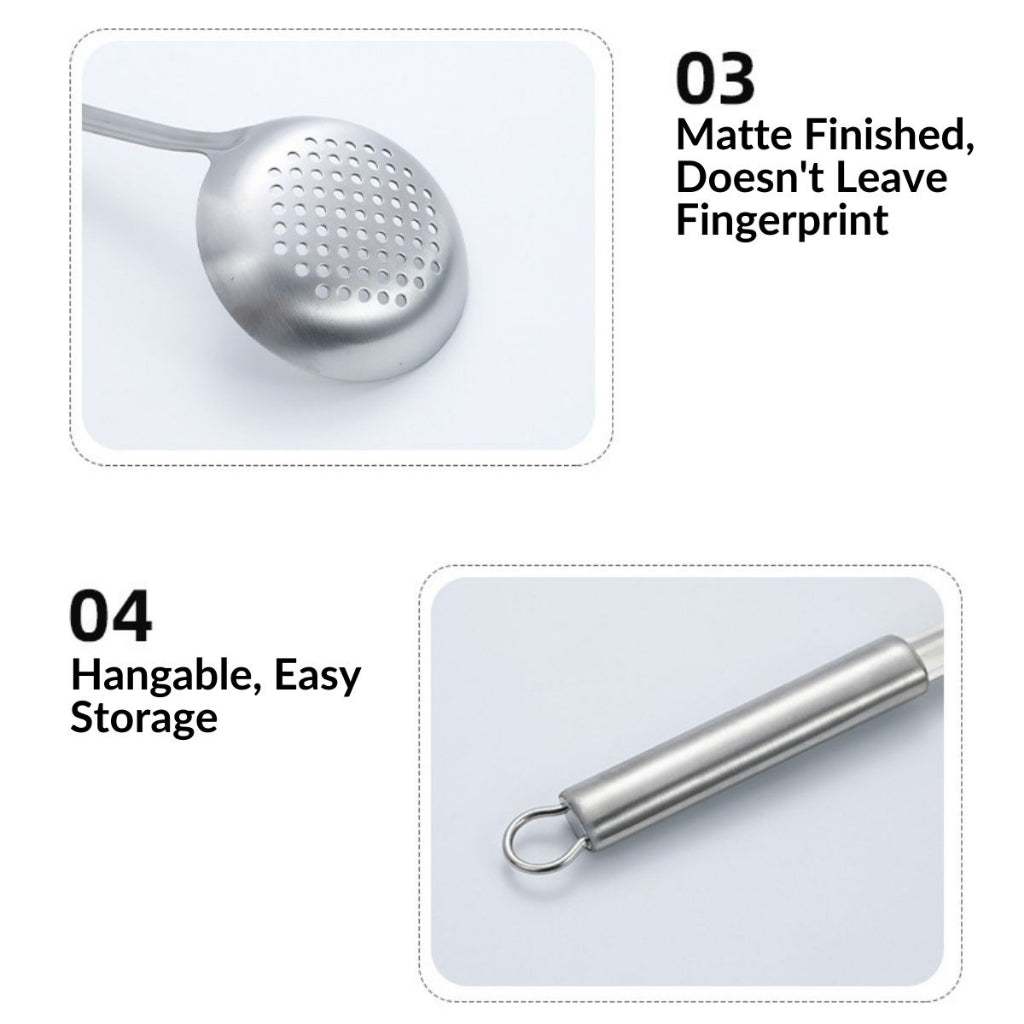 C&C Kitchenware Stainless Steel Utensil Spatula Set Household Stainless Steel Spatula