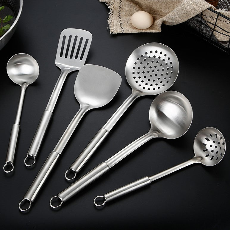 C&C Kitchenware Stainless Steel Utensil Spatula Set Household Stainless Steel Spatula