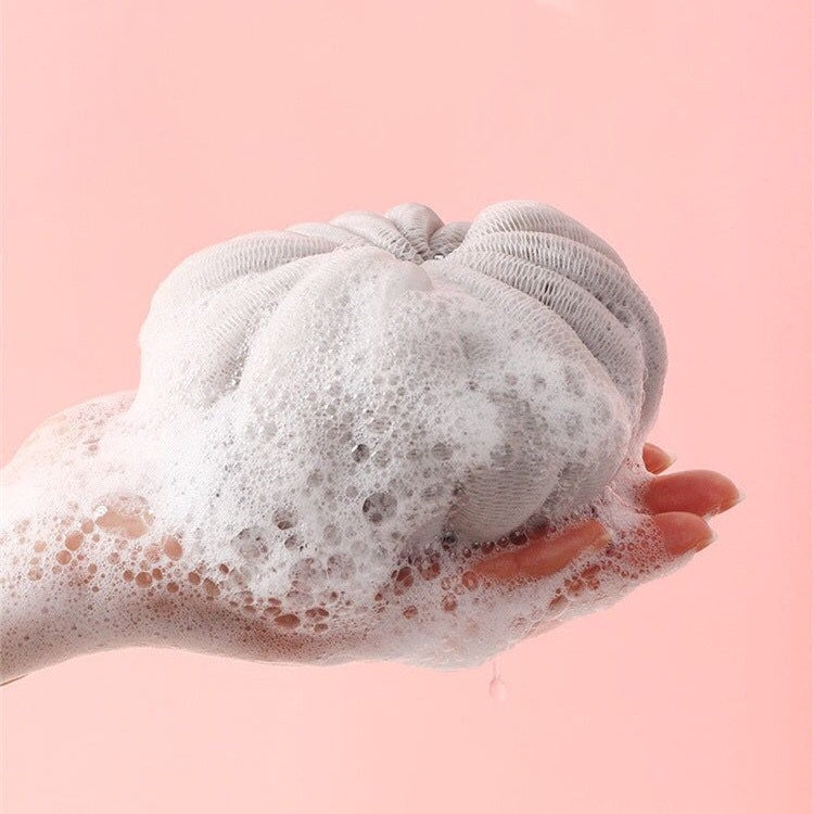 C&C Bath Ball Soft Mesh Bath Sponge Balls Buffer Shower Puff Body Exfoliate Wash Scrubbers