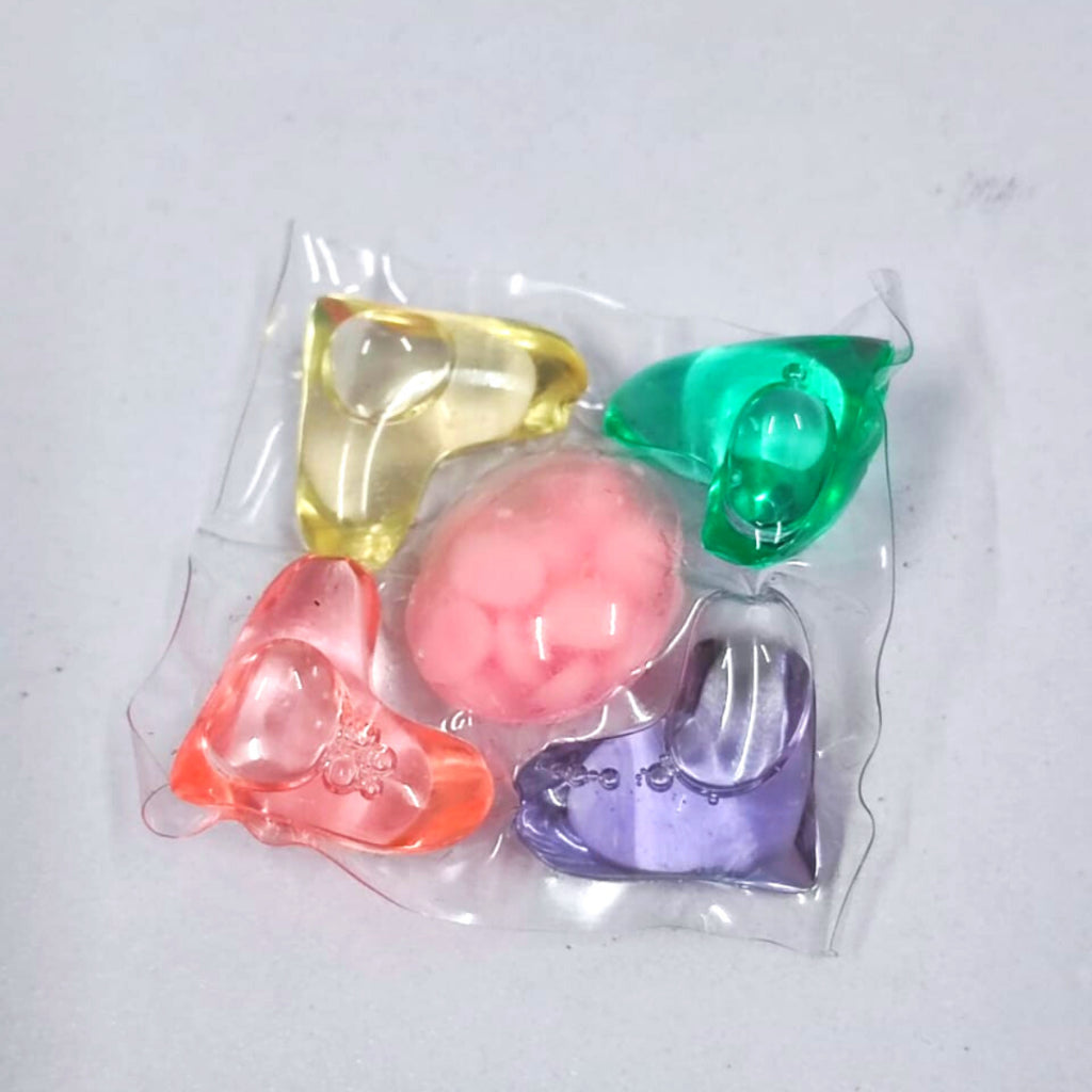 5 in 1 Sabun Basuh Baju Wangi Laundry Detergent Capsule Laundry Beads Pod Perfume Scent Washing Cleaner