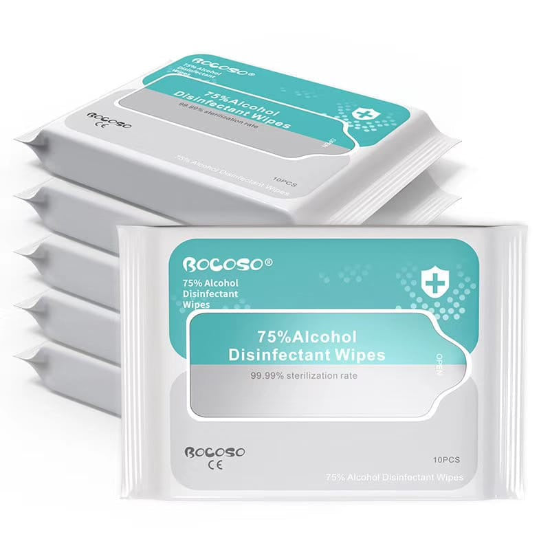 C&C 30pcs 75% Alcohol Wipes Wipe Disinfectant Wipes Yamanni Alcohol Wipes Sanitizing Tisu Alkohol Hapus Virus