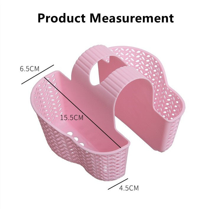 USEFUL Sink Saddle Sponge Storage Hanging Basket Drainer for Kitchen Sink
