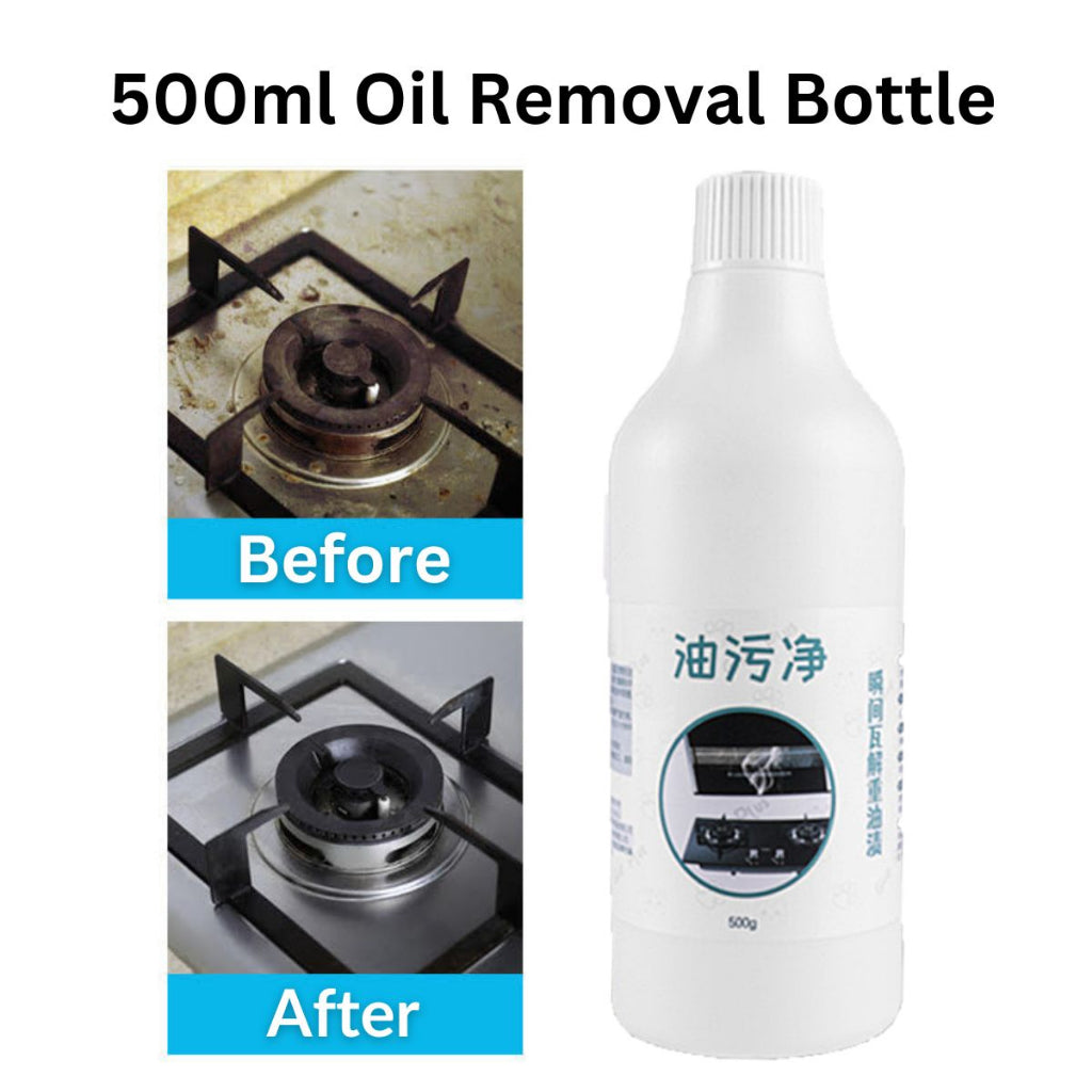 C&C 500ml Kitchen Magic Degreaser Cleaner Spray Kitchen Oil Stain Cleaner Pencuci Buih Dapur