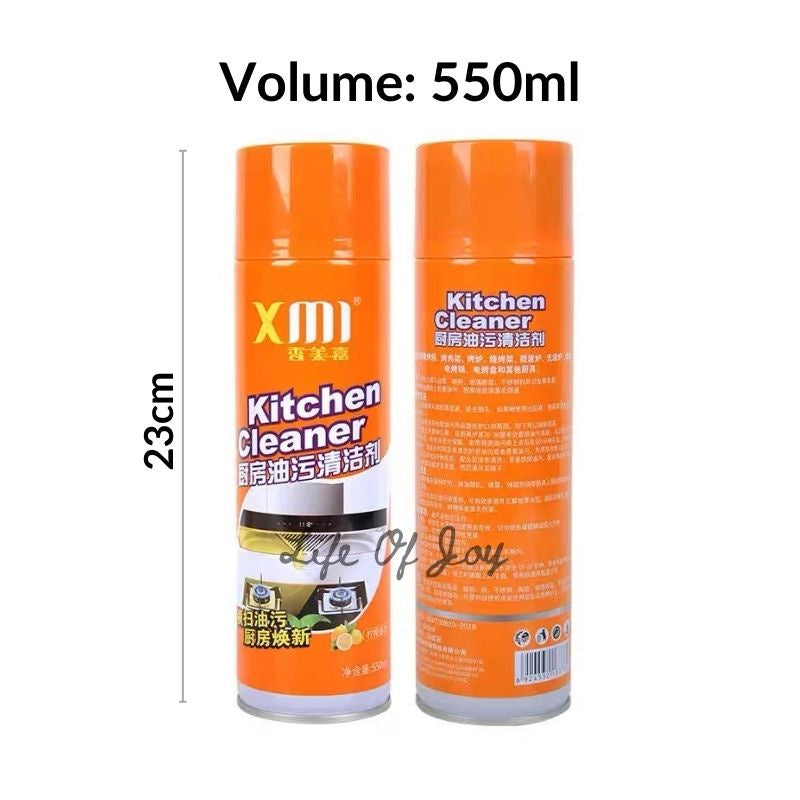 C&C 500ml Kitchen Magic Degreaser Cleaner Spray Kitchen Oil Stain Cleaner Pencuci Buih Dapur