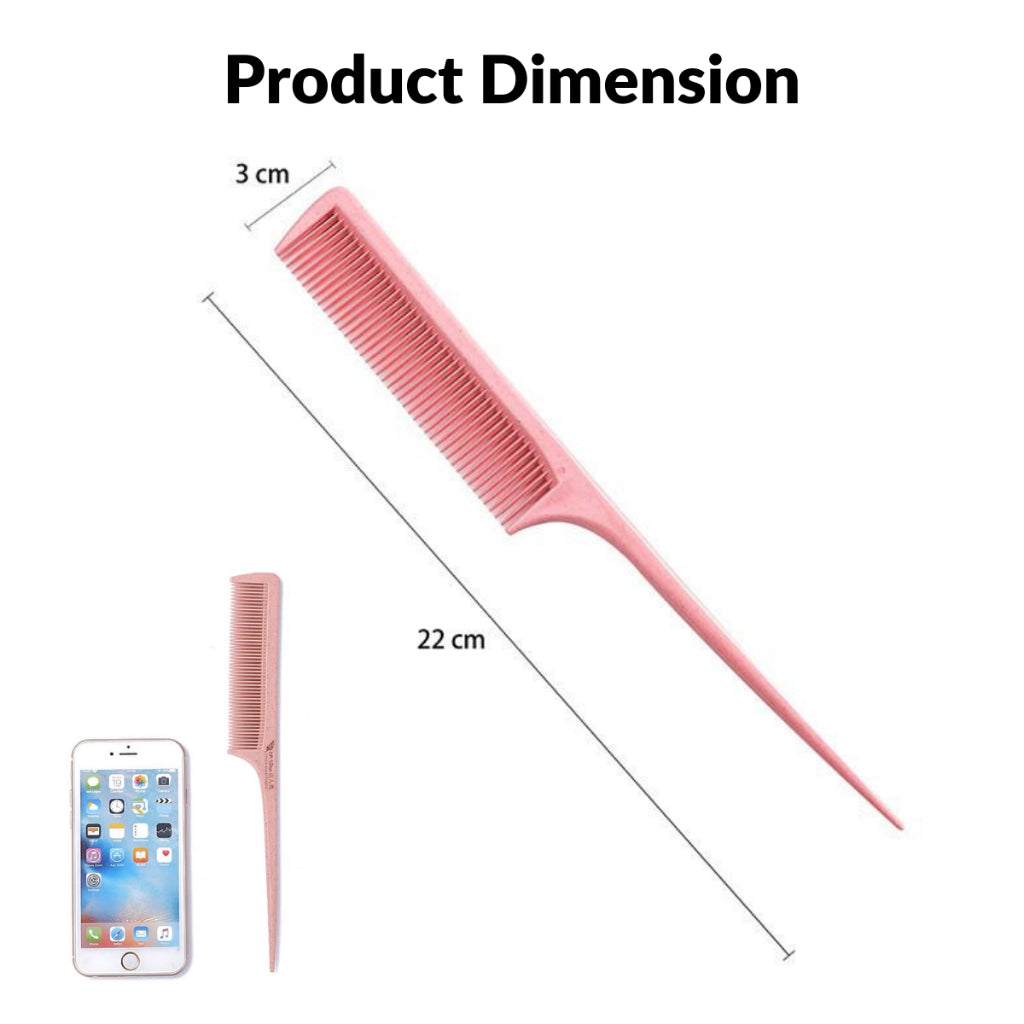 C&C Pointed Tail Combs Fine Tooth Comb Anti Static Hairbrushes Hairdressing Professional Makeup Tool Sikat Rambut