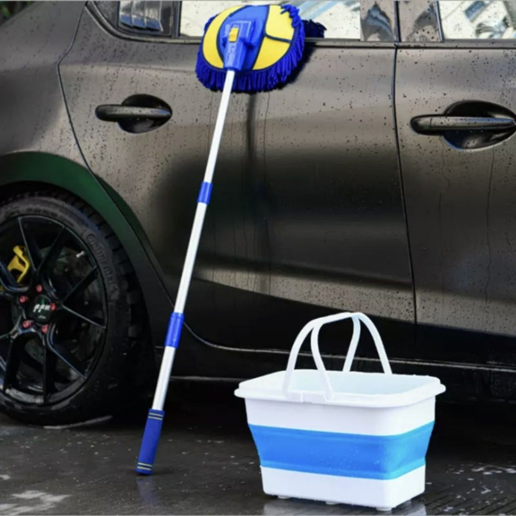 13L Foldable Pail Bucket Baldi Lipat Collapsible Foldable Bucket Tong Air Baldi Outdoor Car Fishing Pail