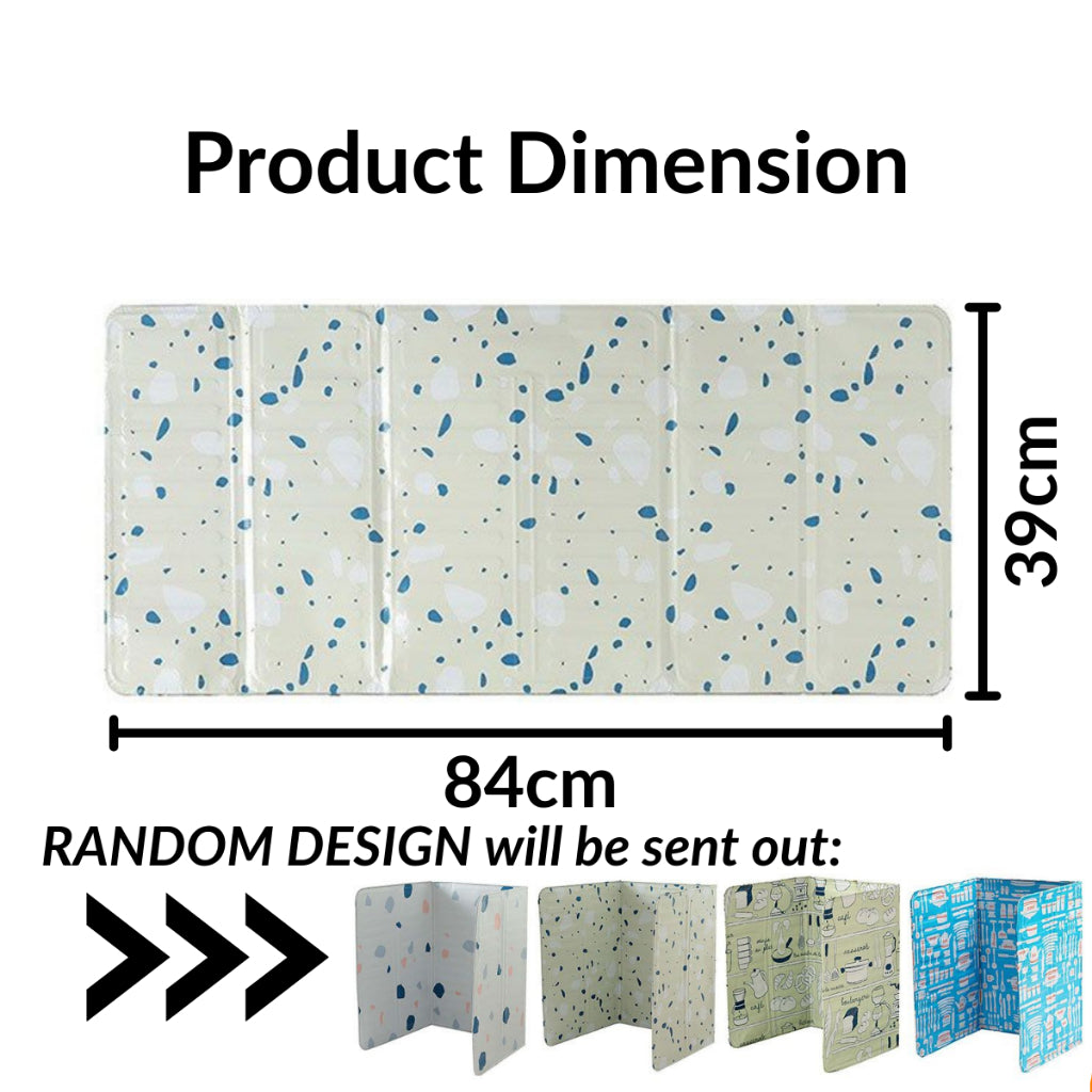 C&C Foldable Oil Splash Guard Aluminum Foil Heat Resistance Gas Stove Shield Washable Stove Cover Pelindung Dapur Gas