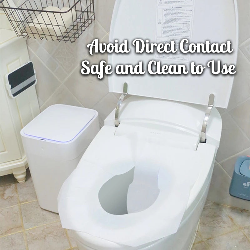 10pcs Disposable Toilet Seat Cover Waterproof Bacteria proof Cover Travel Portable Protection Pregnant 1
