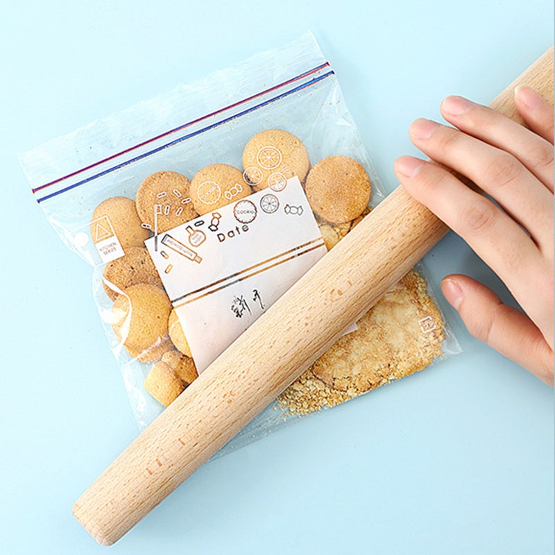Food Freezer Zip Lock Food Bag Transparent Resealable Storage Zipper Bag Dry Frozen Plastic Bag Kitchenware