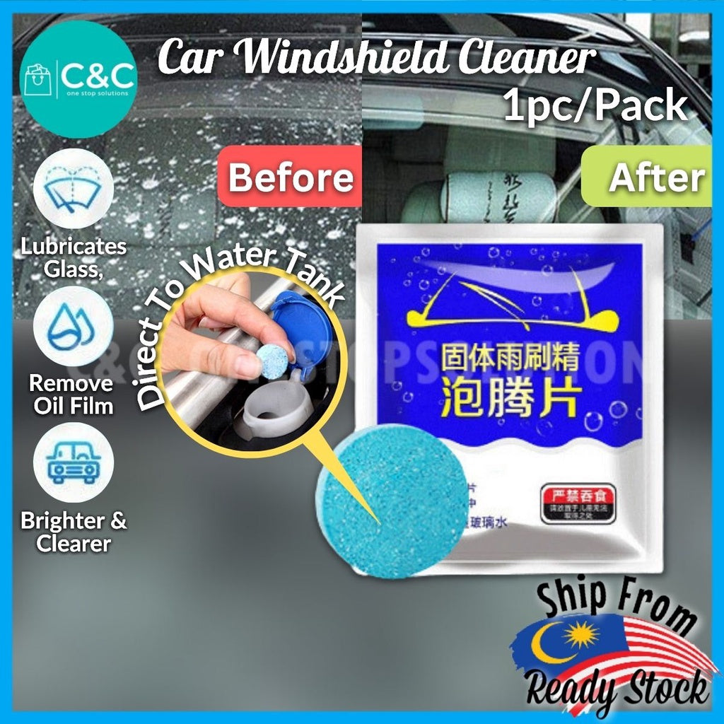 C&C Car glass Degreasing Film Wipes Remove Oil Film Cleaning Agent Net Windshield Decontamination Disposable Wipes