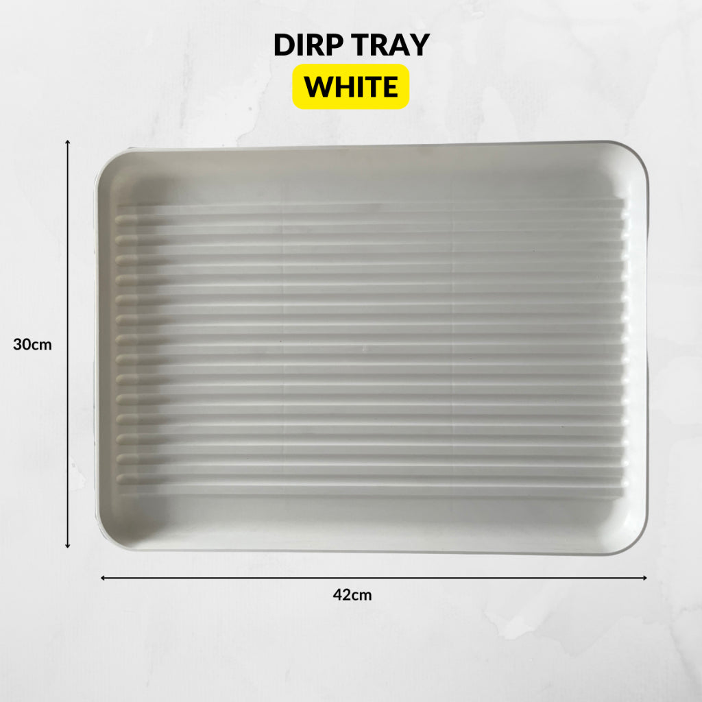 Stainless Steel Kitchen Dish Drainer Rack Rak Pinggan Kitchen Storage Rack with Tray Rak Dapur