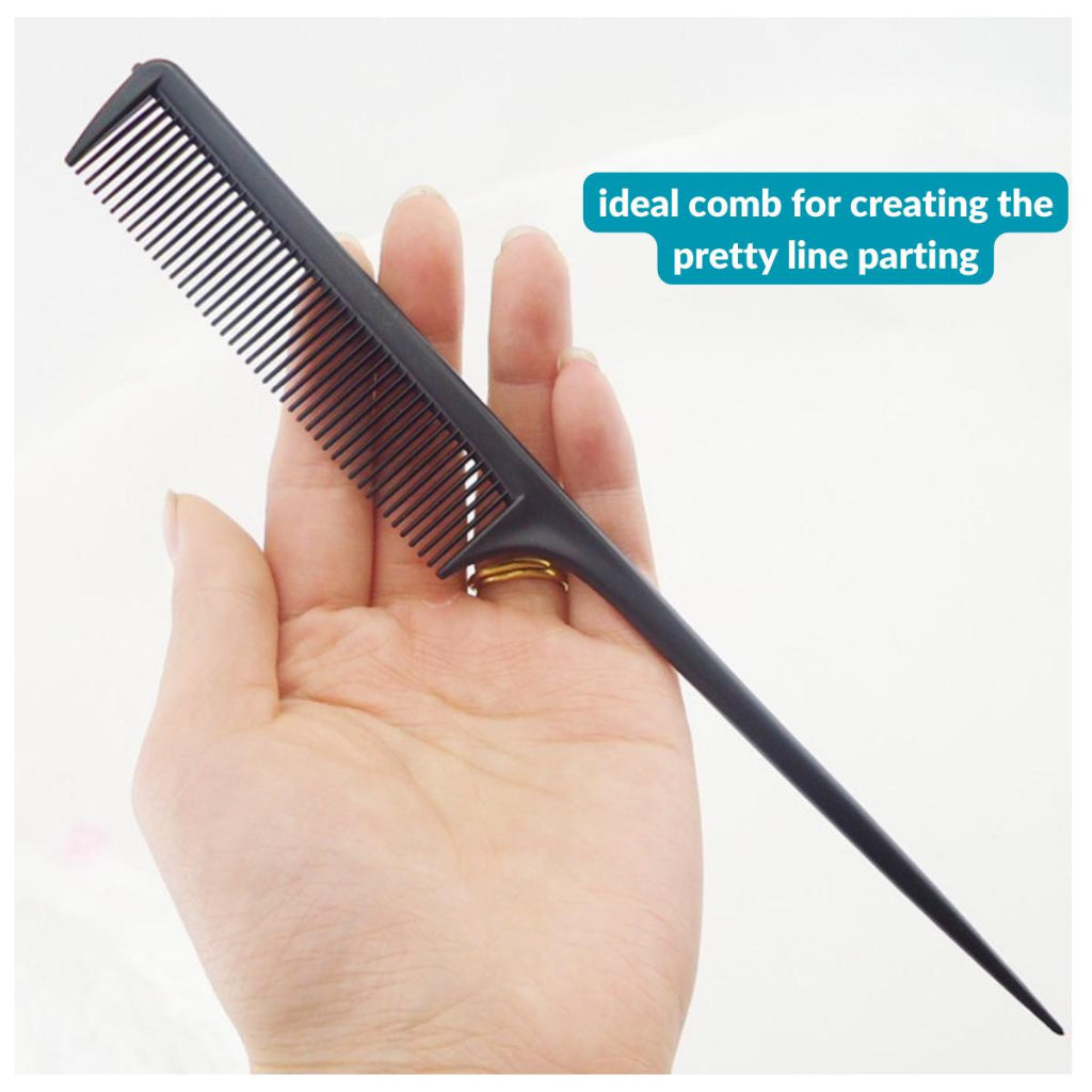 C&C Pointed Tail Combs Fine Tooth Comb Anti Static Hairbrushes Hairdressing Professional Makeup Tool Sikat Rambut