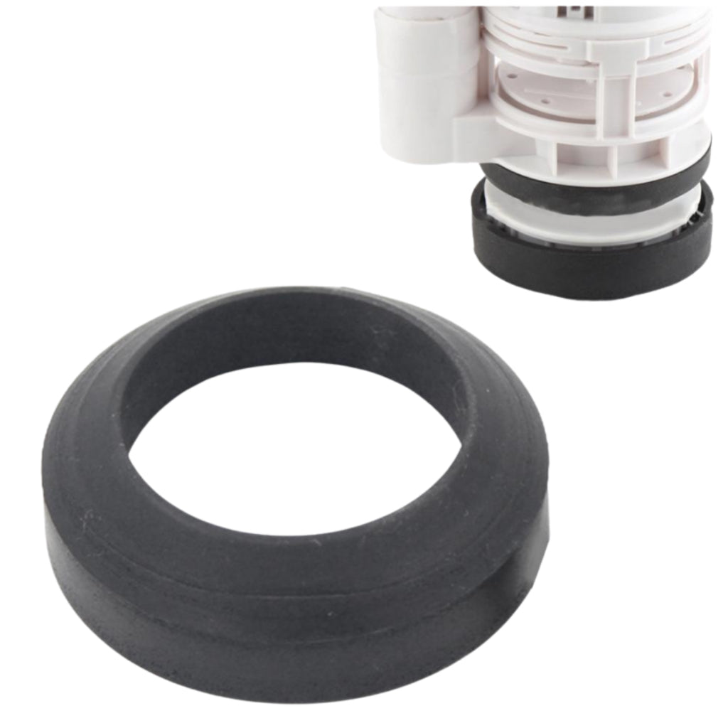 C&C 1 Set Toilet Cistern Donut Sponge Washer with Screw Fixings Two Piece Toilet Water Tank Anti Leak Toilet Accessories
