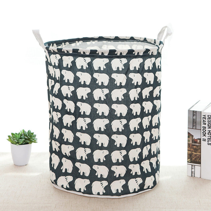 C&C Foldable Laundry Basket Laundry Dirty Cloth Storage Toy Organizer Bakul Simpan Baju Laundry