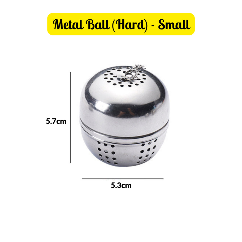 C&C Stainless Steel Tea Infuser Filter Locking Spice Tea Ball Mesh Strainer Bola Perasa Keluli Tahan Karat