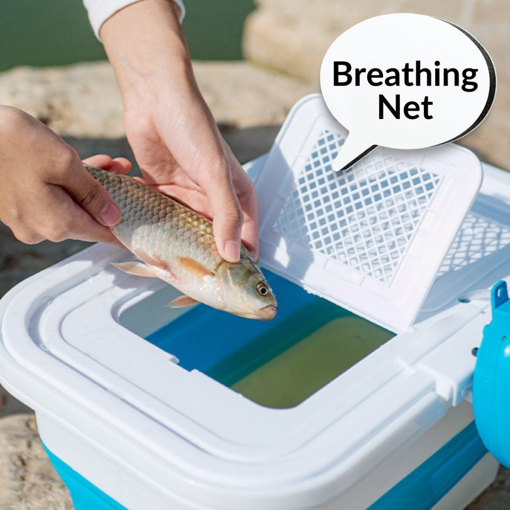 13L Foldable Pail Bucket Baldi Lipat Collapsible Foldable Bucket Tong Air Baldi Outdoor Car Fishing Pail