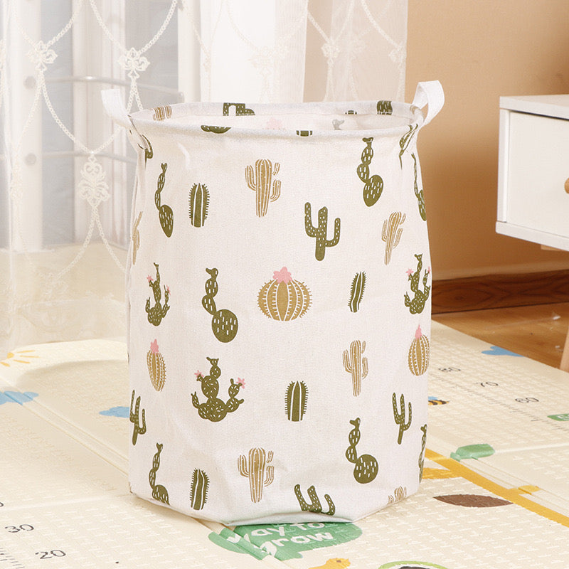 C&C Foldable Laundry Basket Laundry Dirty Cloth Storage Toy Organizer Bakul Simpan Baju Laundry