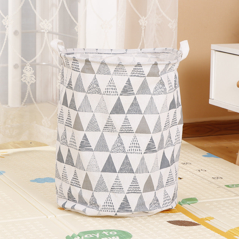 C&C Foldable Laundry Basket Laundry Dirty Cloth Storage Toy Organizer Bakul Simpan Baju Laundry