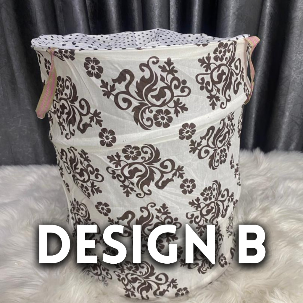C&C Foldable Laundry Basket Laundry Dirty Cloth Storage Toy Organizer Bakul Simpan Baju Laundry