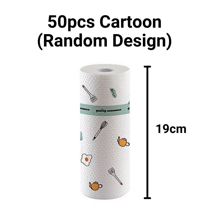 C&C UPGRADED Kitchen Tissue Paper Hanger Rack Toilet Paper Roll Holder Cabinet Rag Hanging Holder Bathroom Organizer