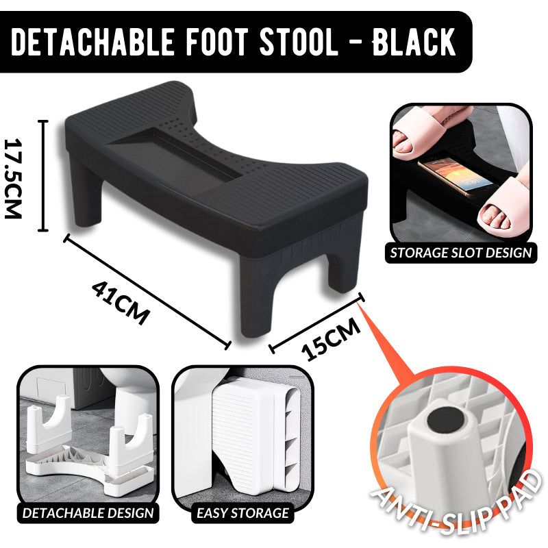 C&C Thick Adult Non-slip Foot Stool Squat Toilet Stool Squatty Potty Bathroom Toilet Stool Sit Seat Kerusi tandas