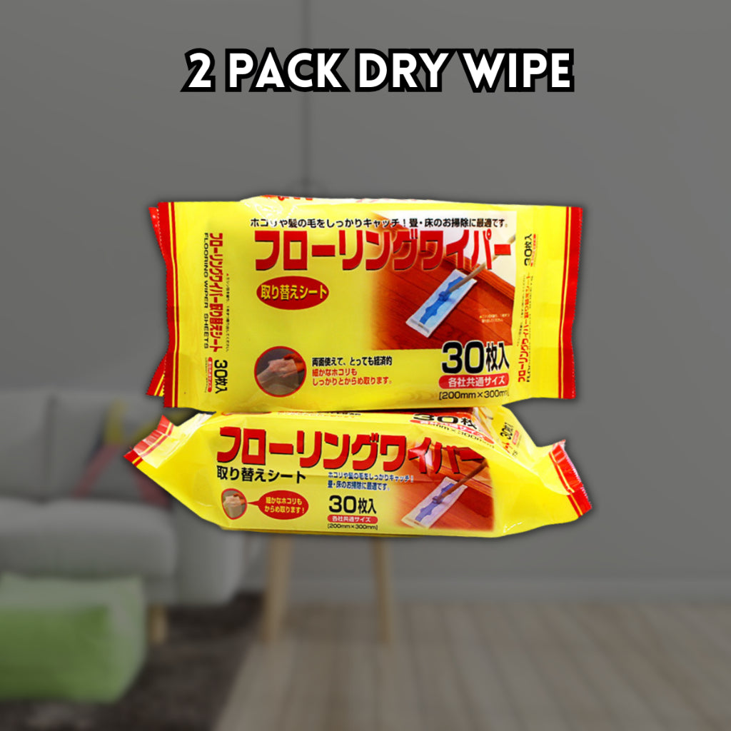 Dry Floor Wipes Tisu lantai kering Electrostatic Dust Disposable Floor Cleaning Wiper Flat Mop Tissue Pakai Buang