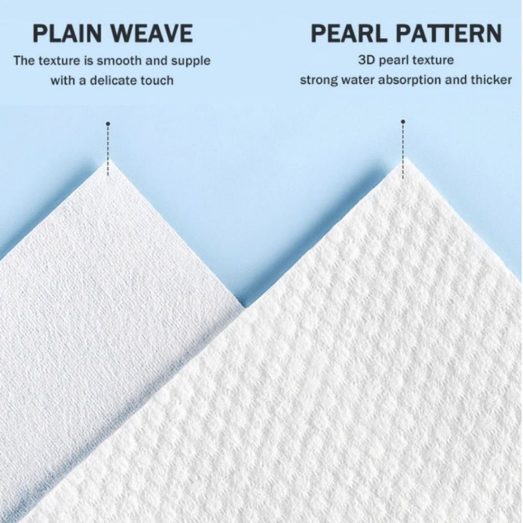 C&C Tissue Kapas Muka Face Towel Make Up Facial Tissue Disposable Facial Cotton Facial Towel