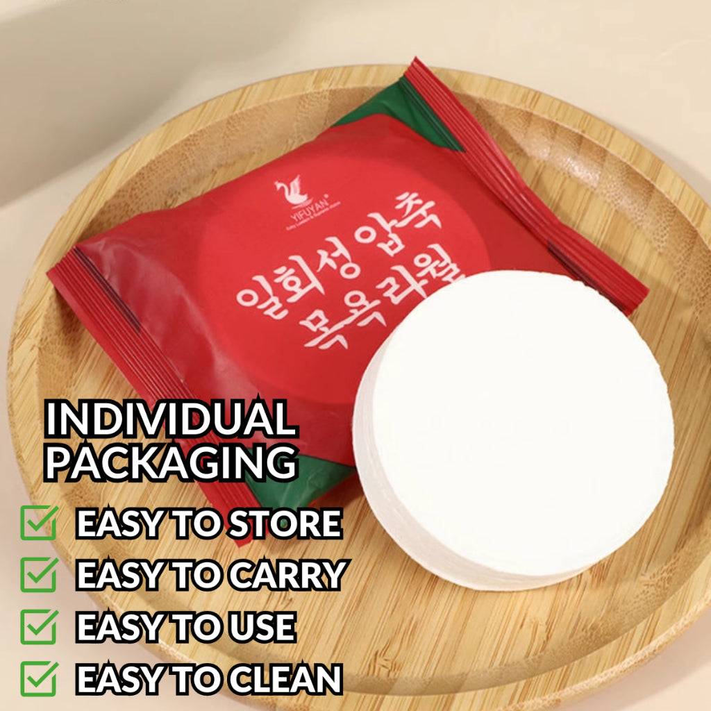 CNC 1PC Compressed Cotton Towel Disposable Portable Travel  Body Facial Towel Candy Size Towel