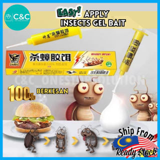 Cockroach Killer Gel Bait Controz | Kill Cockroach Colony | Proven Effectiveness