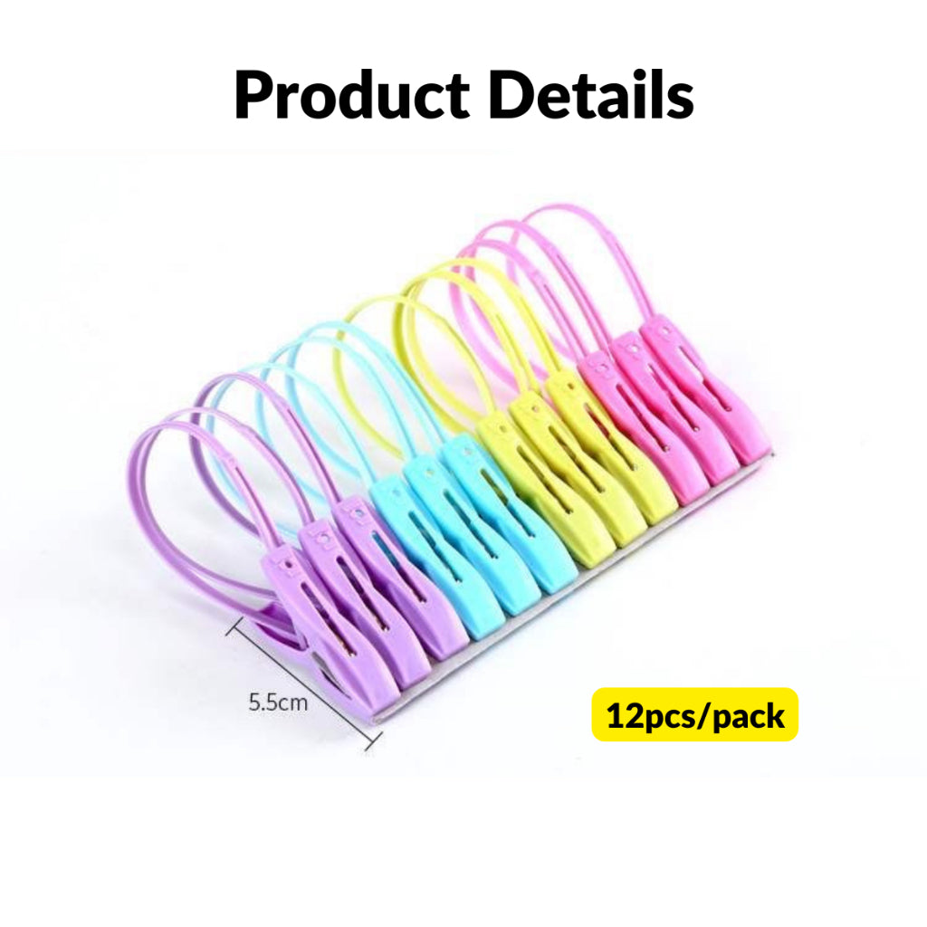 20pcs Stainless Steel Laundry Clips Anti Rust Clothes Peg Windproof Clamp Hanging Clips Lots Cloths Clip