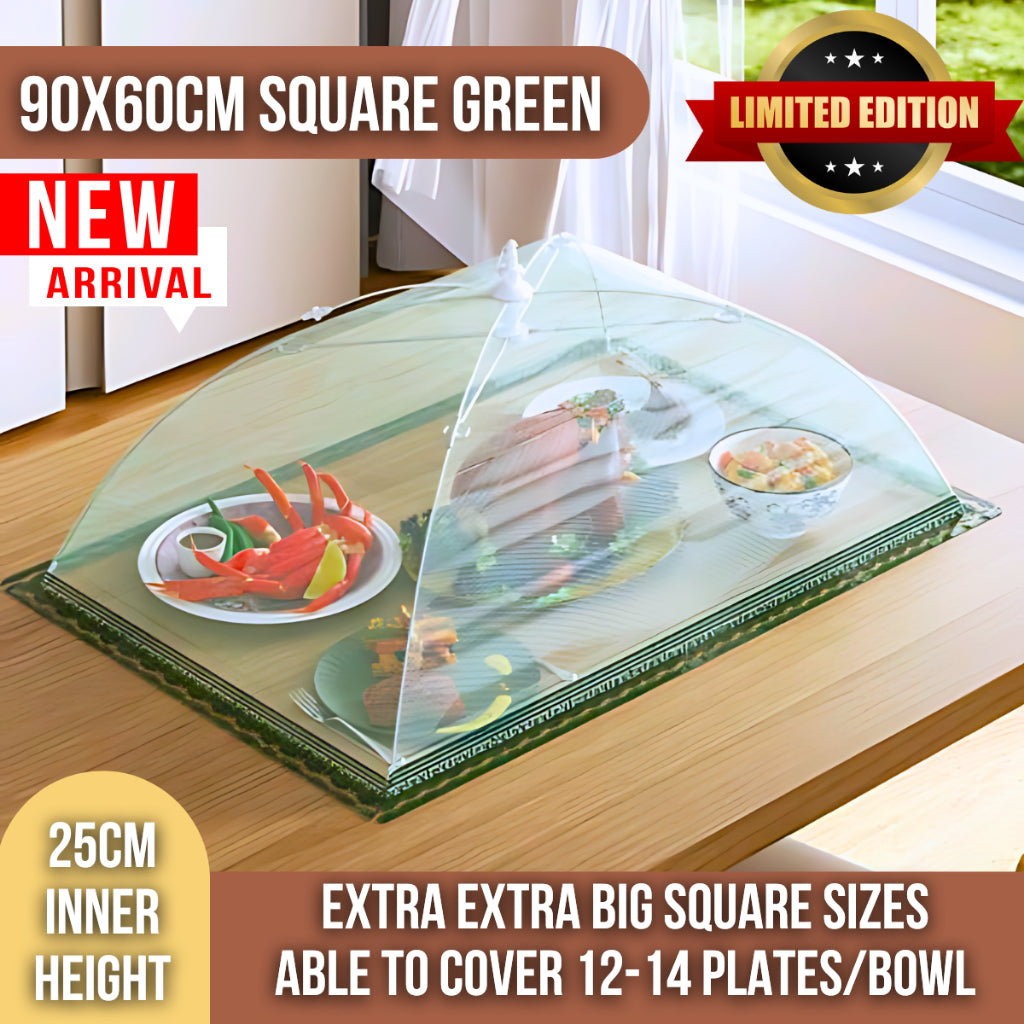 C&C Premium Food Cover Umbrella Design Mesh Tudung Saji Moden Table Dishes Cover