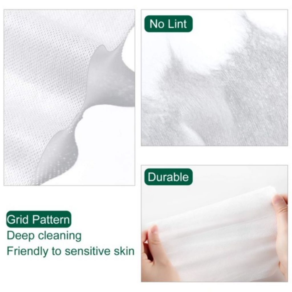 C&C Tissue Kapas Muka Face Towel Make Up Facial Tissue Disposable Facial Cotton Facial Towel