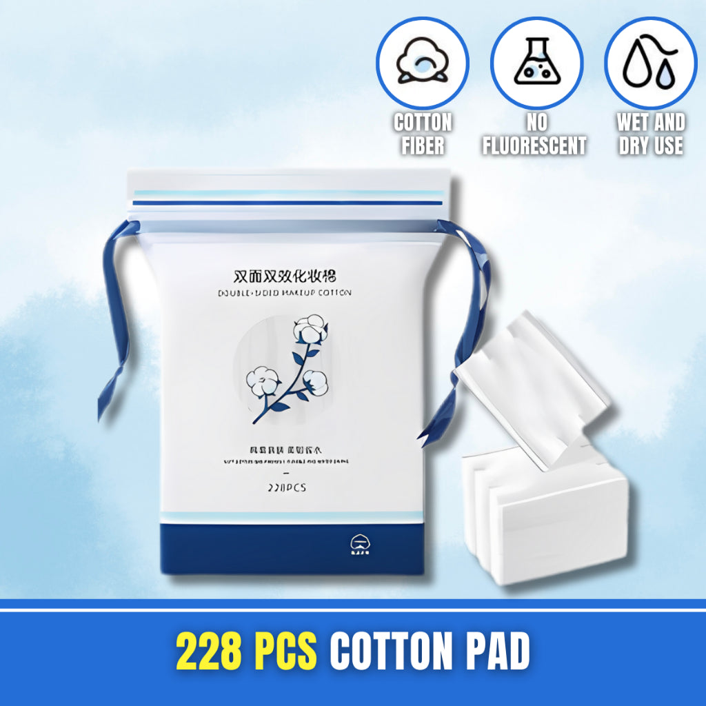C&C Tissue Kapas Muka Face Towel Make Up Facial Tissue Disposable Facial Cotton Facial Towel