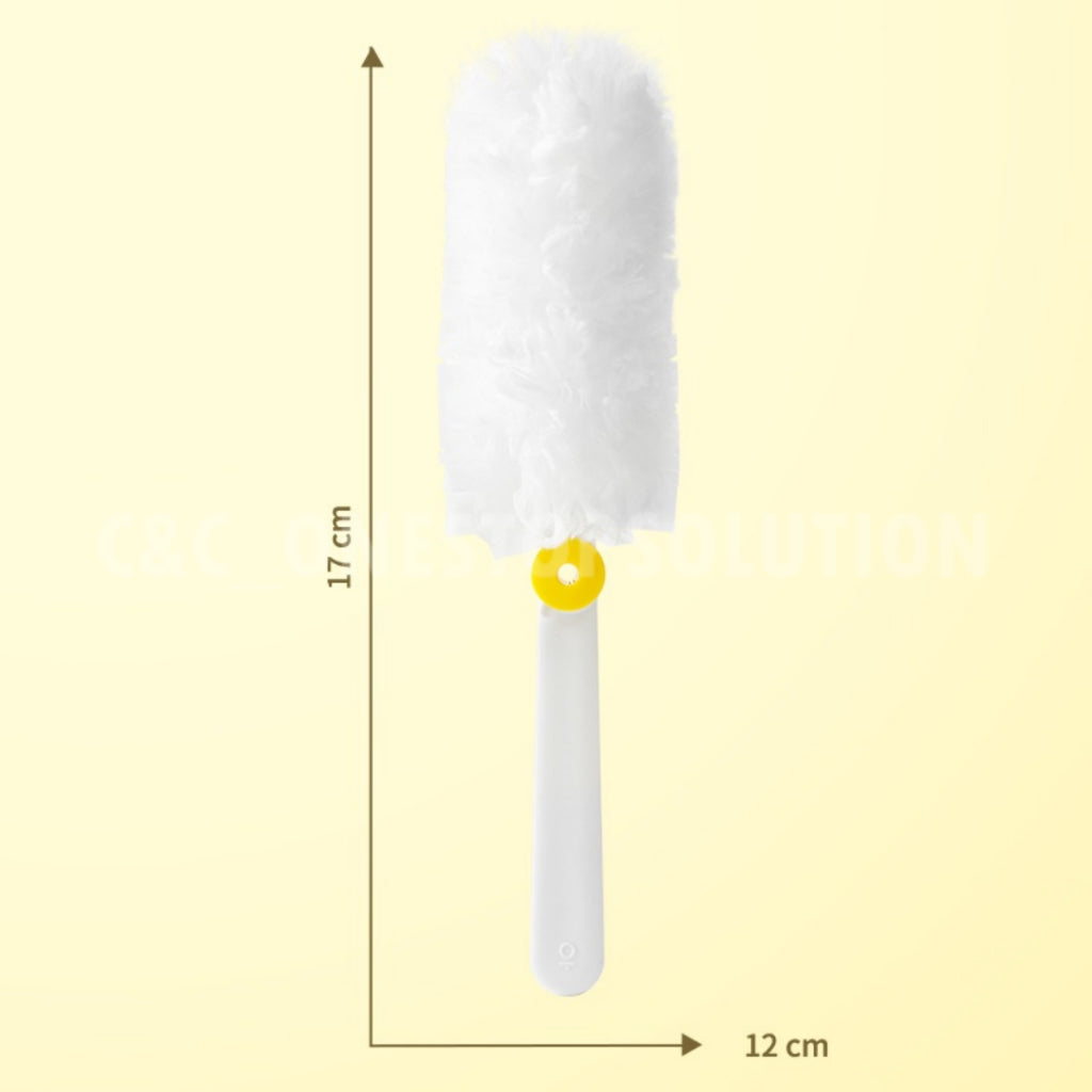 Mini Duster Penyapu Habuk Disposable Electrostatic Absorbent Fiber Microfiber Dusting Brush Home Cleaning Bulu Ayam