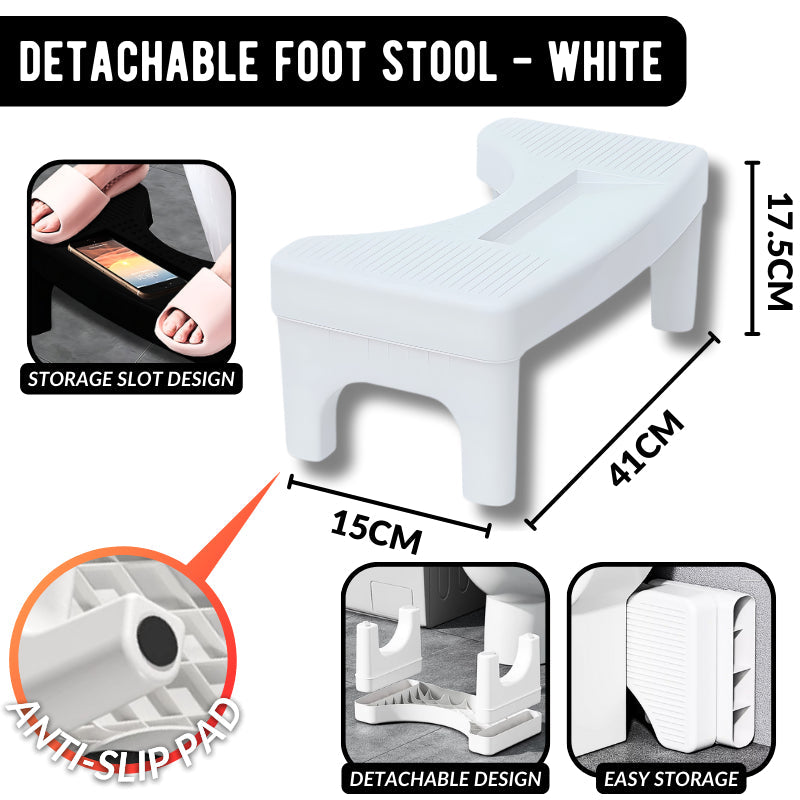 C&C Thick Adult Non-slip Foot Stool Squat Toilet Stool Squatty Potty Bathroom Toilet Stool Sit Seat Kerusi tandas