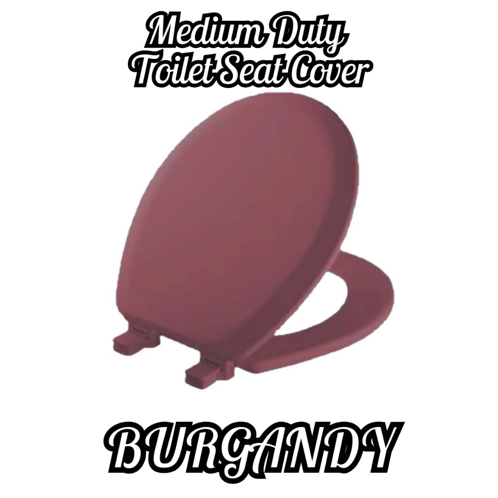 C&C Heavy Duty O Shape Toilet Seat Cover Adjustable Hinge Free Screw Nut Penutup Mangkuk Duduk Tandas