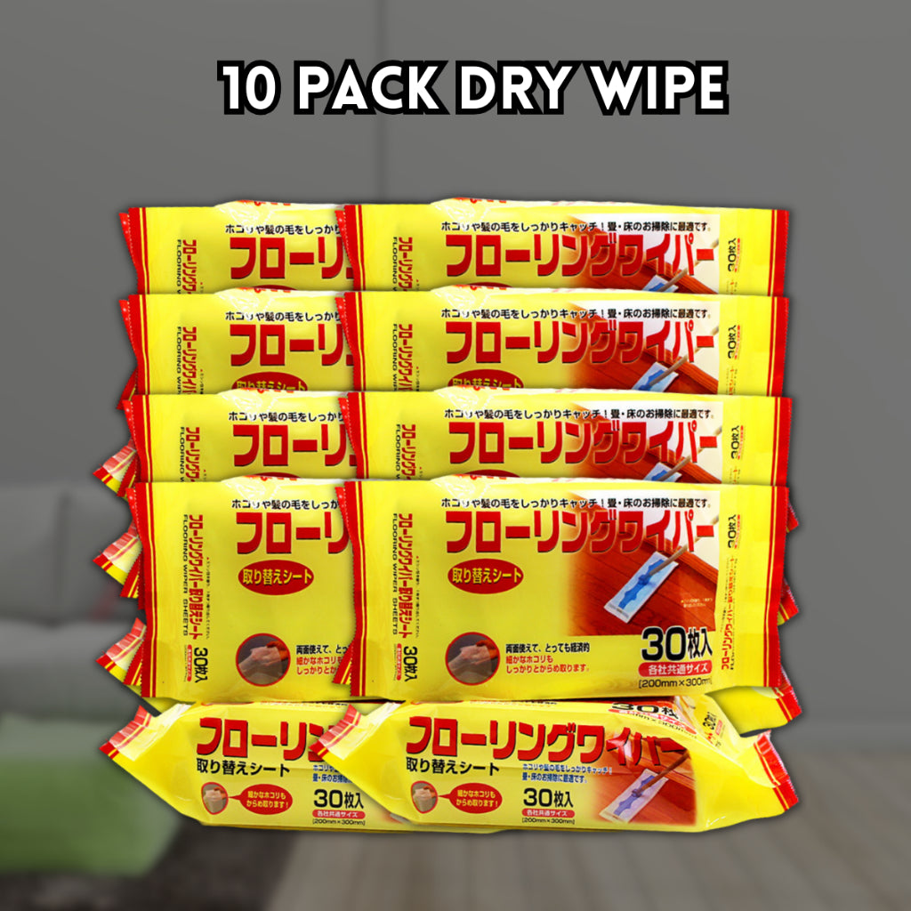 Dry Floor Wipes Tisu lantai kering Electrostatic Dust Disposable Floor Cleaning Wiper Flat Mop Tissue Pakai Buang