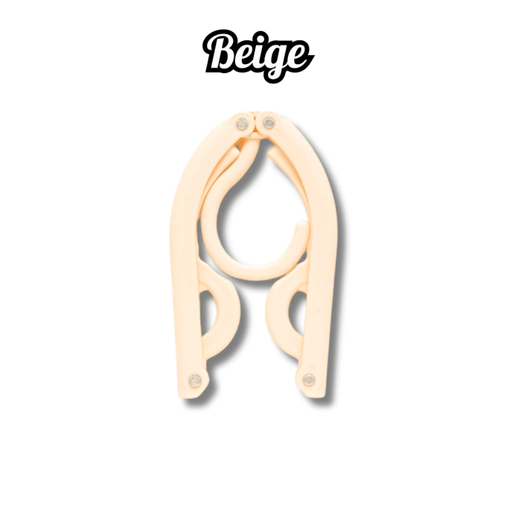 Foldable Travel Hanger Home Camping Mini Non-slip Clothes Shirt Sweaters Dress Hanger Drying Rack 1 PIECE