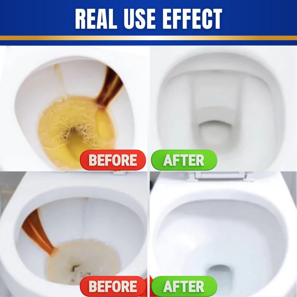 C&C Disposable Toilet Bowl Cleaner Brush With Holder Built-In Cleaning Fluid Brush Head Berus Tandas Pakai Buang