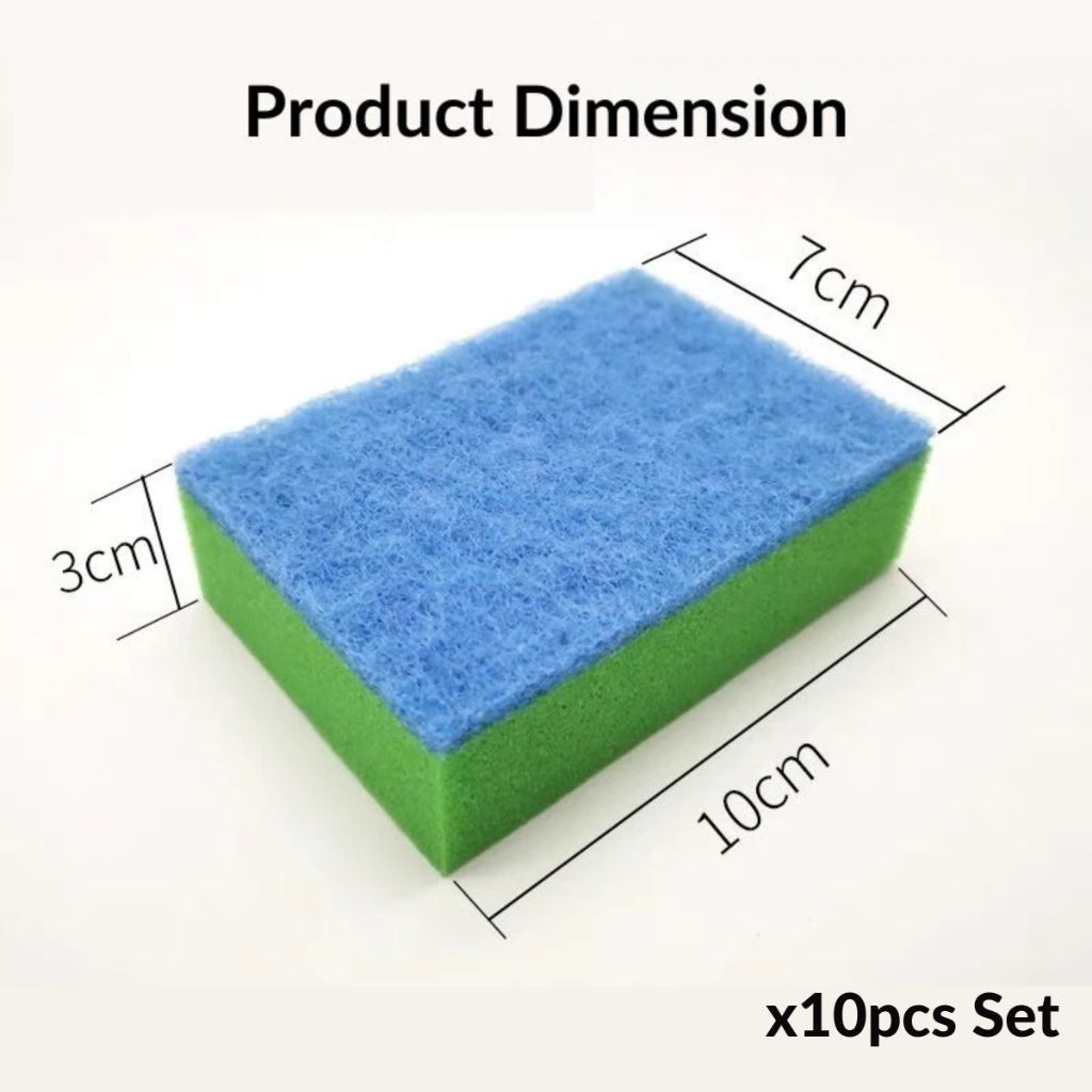 C&C Dishwashing Sponge/ Kitchen Nano Emery Magic Clean Rub Pot Rust Focal Stains Sponge /Cleaning Brush Sponges