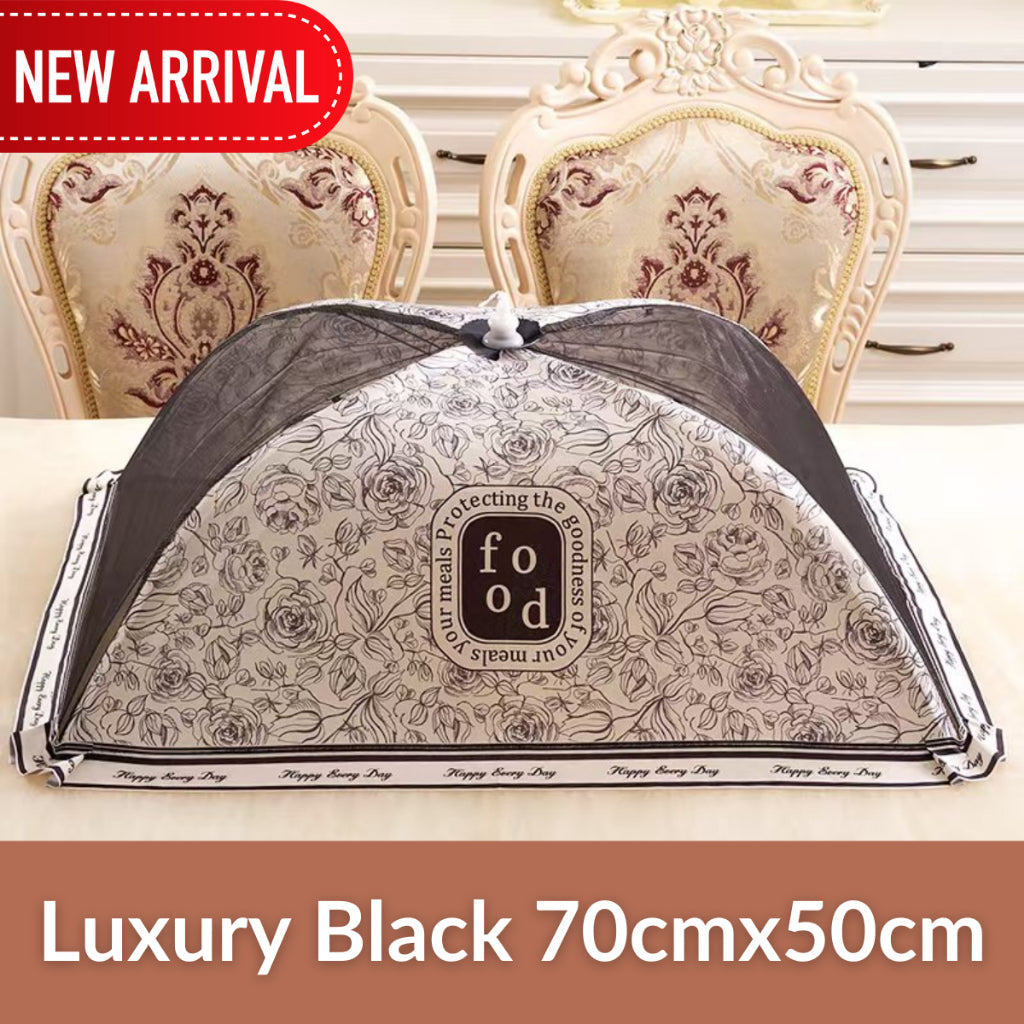 C&C Premium Foldable Food Cover Umbrella Design Mesh Tudung Saji Moden Table Dishes Cover