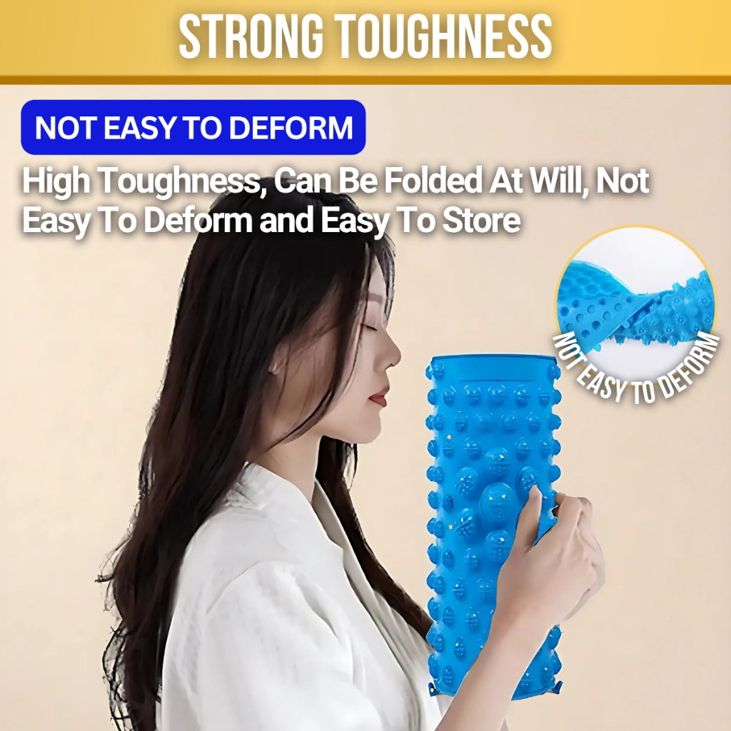 C&C Foot Massage Pad Magnetic Acupressure Mat Round Pressure Board Papan Urut Kaki Batu Pijak