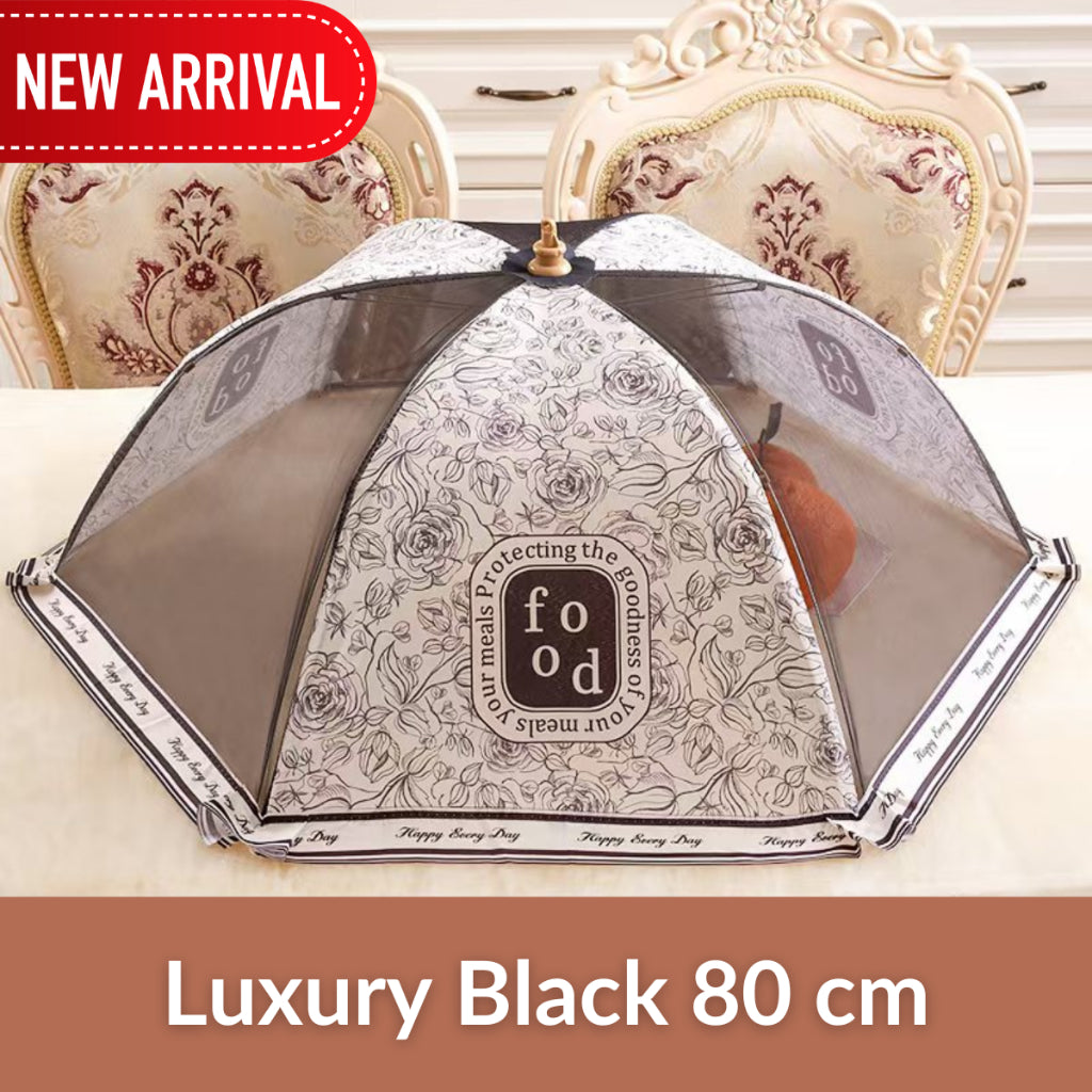 C&C Premium Foldable Food Cover Umbrella Design Mesh Tudung Saji Moden Table Dishes Cover