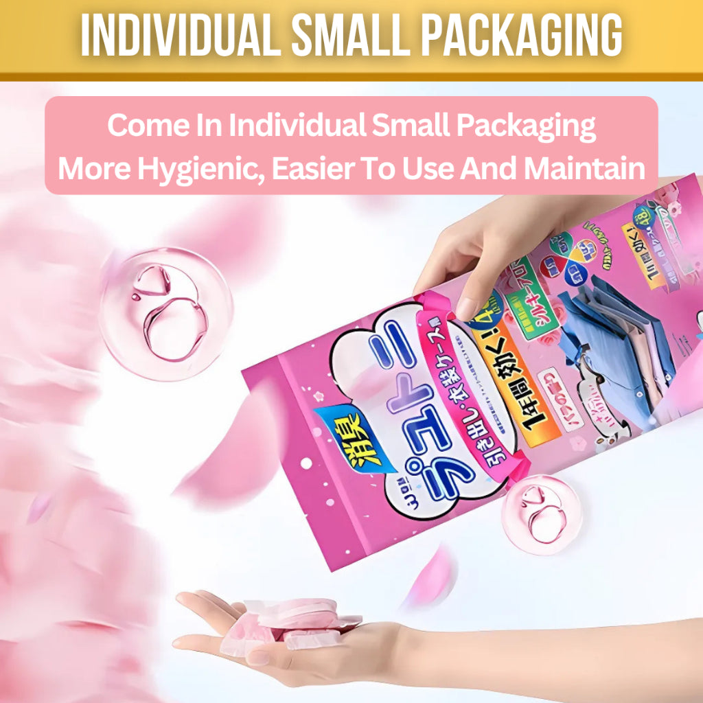 C&C 48pcs Japan Floral Scent Mothball Pest Control Anti-Bug Anti-Mold Mothball Ubat Gegat Lipas