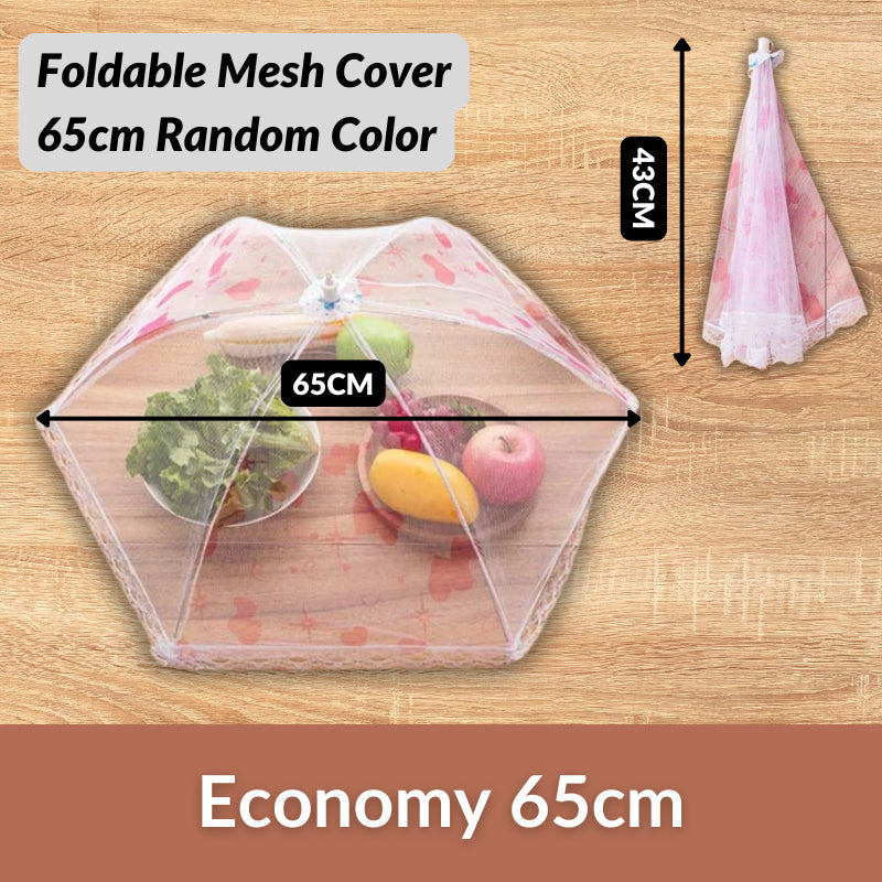 C&C Premium Foldable Food Cover Umbrella Design Mesh Tudung Saji Moden Table Dishes Cover
