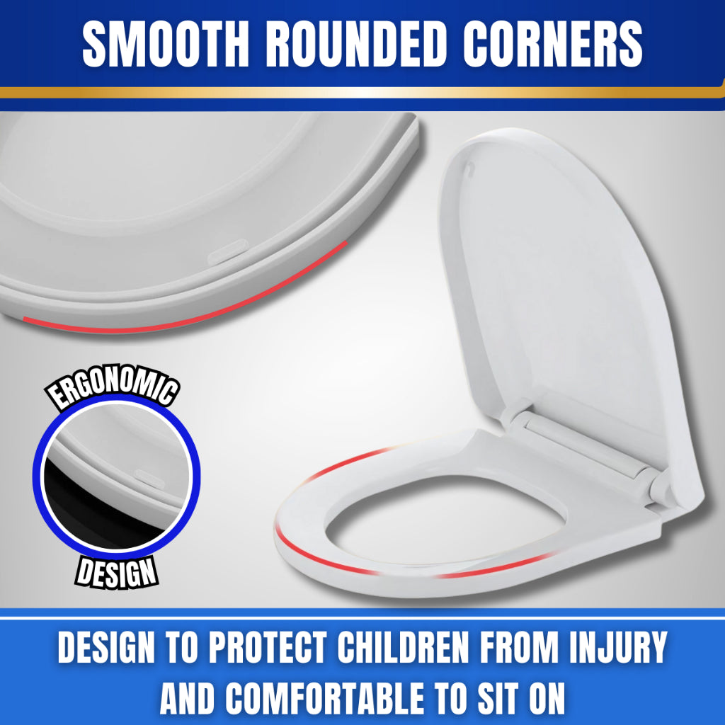 C&C Super Small Children Baby Kids Toilet Bowl Cover Small Size Child U Shape Toilet Seat Cover With Free Screw Nut