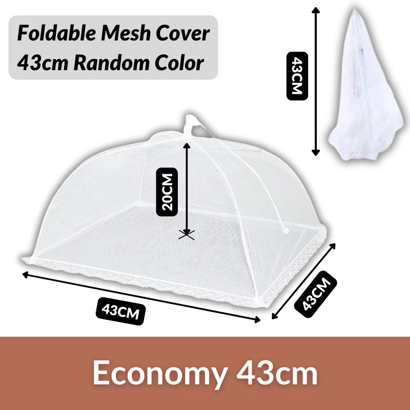 C&C Premium Food Cover Umbrella Design Mesh Tudung Saji Moden Table Dishes Cover