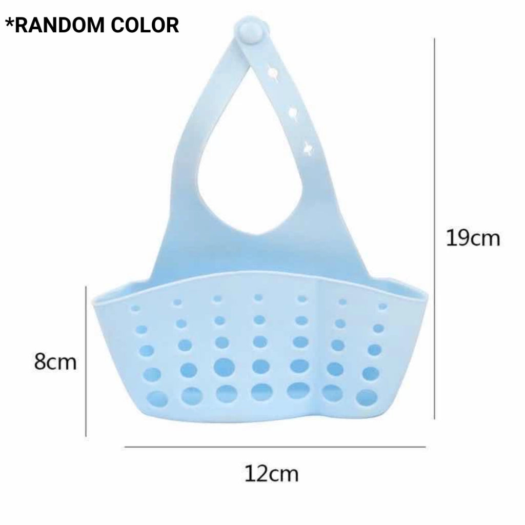 Adhesive Sponge Holder Stainless Steel Kitchen Sink Multifunctional Drain Drying Rack Storage Hanger Sink Organizer Sink